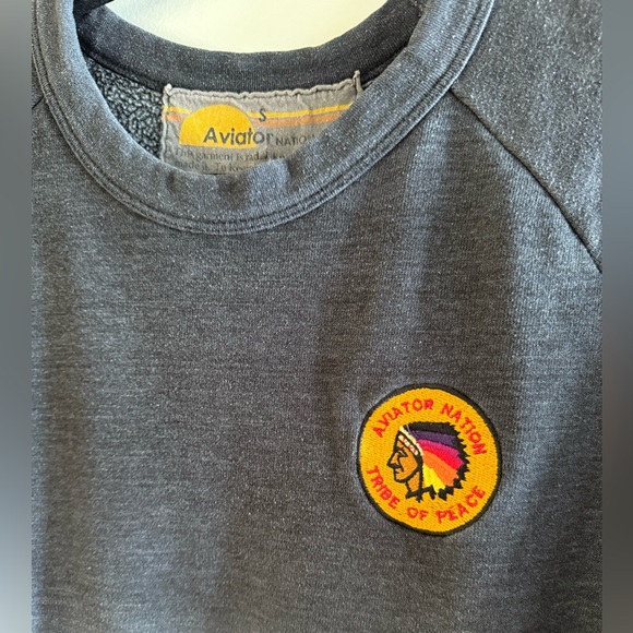 Aviator Nation Tribe of Peace Ombre Pullover - Picture 3 of 4